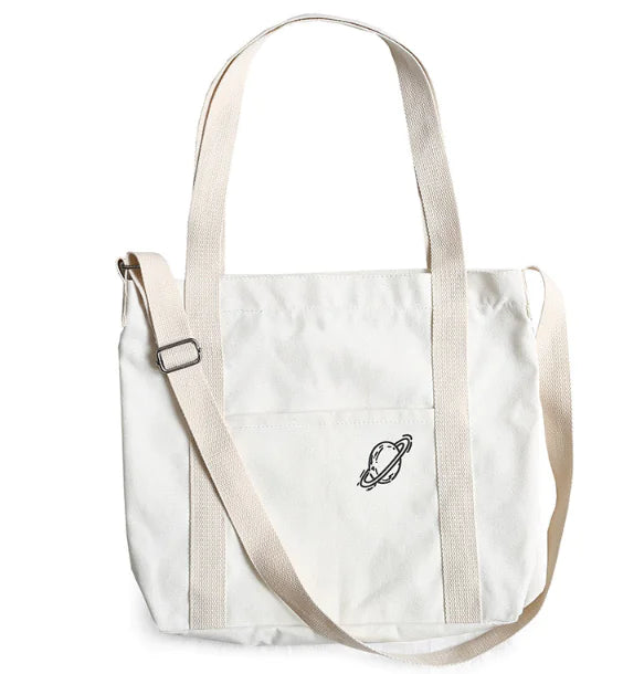 Minimalist Versatile Canvas Crossbody Bag