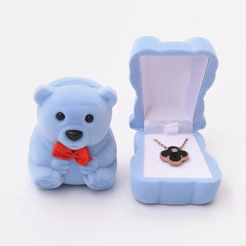 Cute Bear Cartoon Jewelry Storage Box for Gifts
