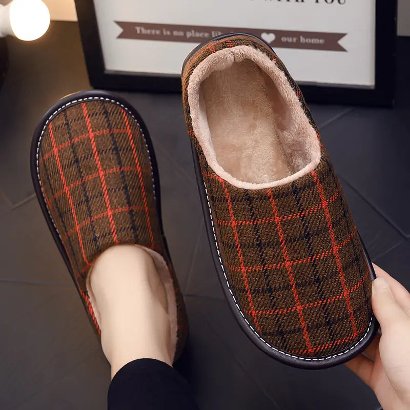 Cotton Slippers Bag with Platform Design