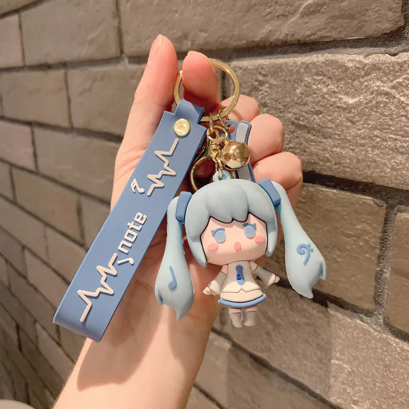 Cute Miku Hatsune Keychain Bag Pendant Accessories