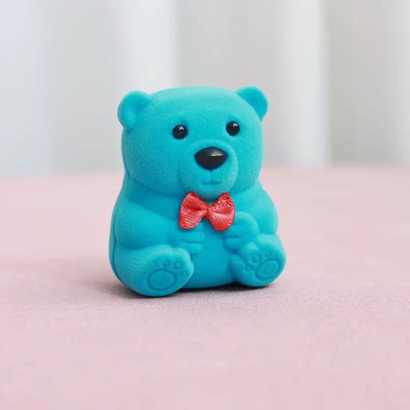 Cute Bear Cartoon Jewelry Storage Box for Gifts
