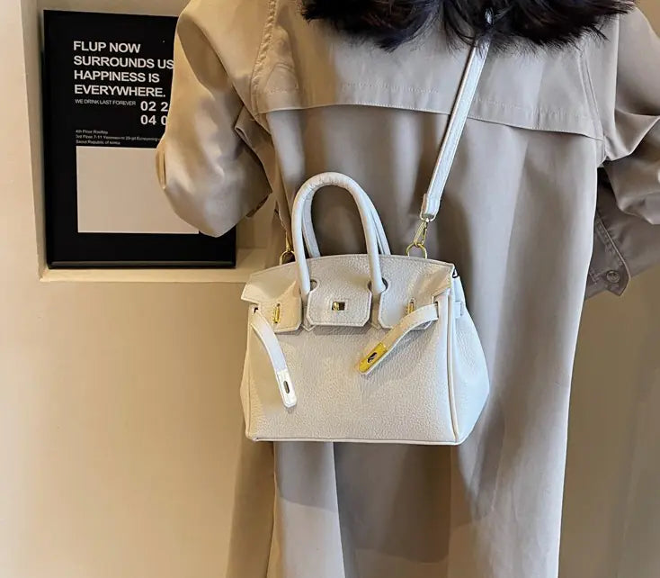 Versatile Platinum Shoulder Bag