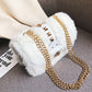Fashionable Plush Crossbody Shoulder Bag