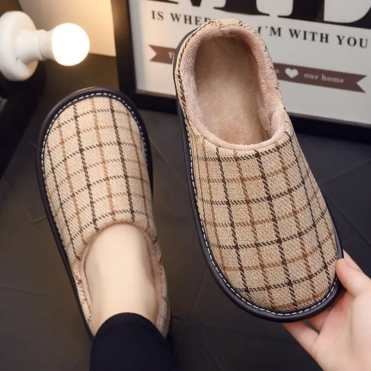Cotton Slippers Bag with Platform Design