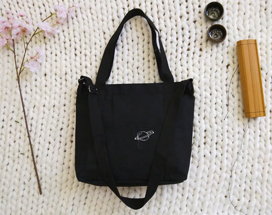 Minimalist Versatile Canvas Crossbody Bag