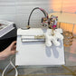 Frosted Small Handheld Square Bag