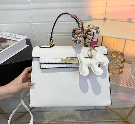 Frosted Small Handheld Square Bag