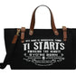 Large Capacity Canvas Tote Bag