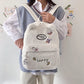 Casual Cute Embroidery Cartoon Travel Bag