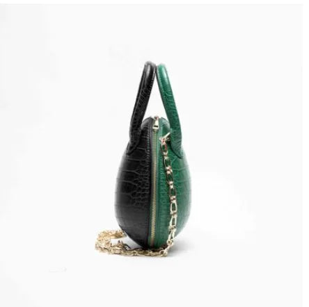 Egg-Shaped Shoulder Chain Bag
