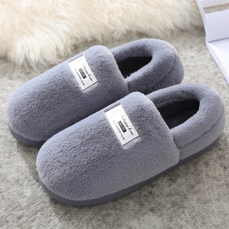 Cotton Slippers with Bag Heel