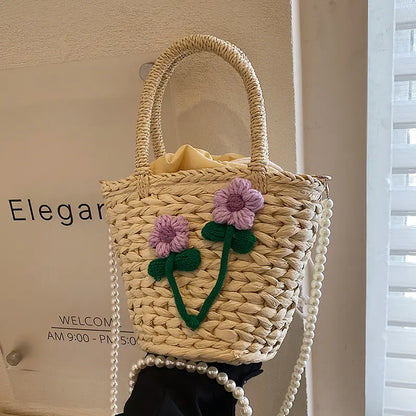 Senior Women's Pearl Crossbody Bag