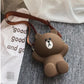 Cute Bear Crossbody Bag - Mini Phone Pouch