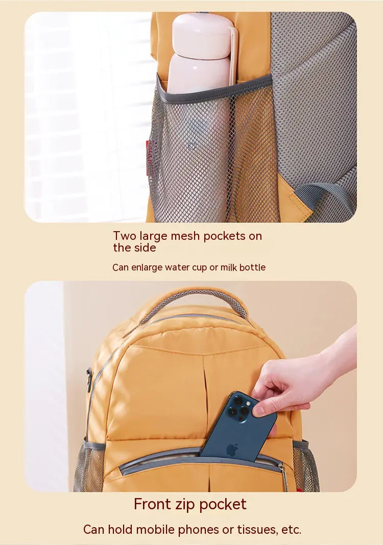 Waterproof Nylon Multifunctional Diaper Bag