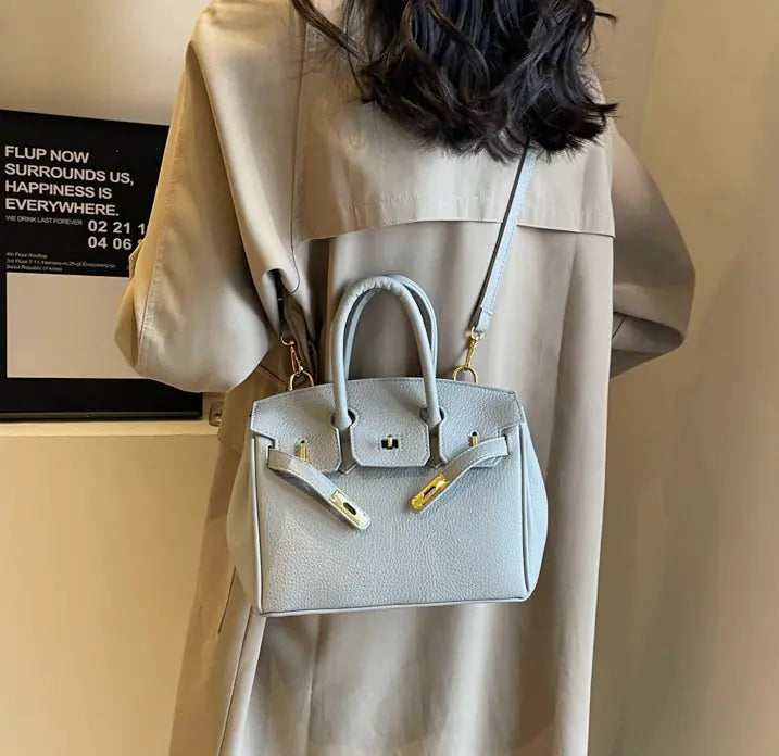 Versatile Platinum Shoulder Bag