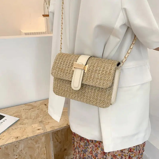 Stylish Simple Chain Shoulder Bag