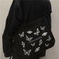 Butterfly Canvas Shoulder Messenger Bag