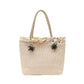 Trendy Women's Woven Shoulder Bag - Large Capacity Beach Bag