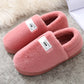 Cotton Slippers with Bag Heel