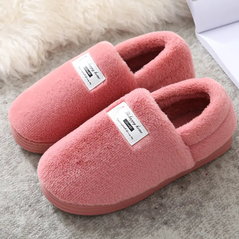 Cotton Slippers with Bag Heel