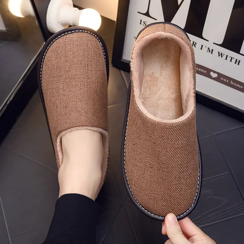 Cotton Slippers Bag with Platform Design