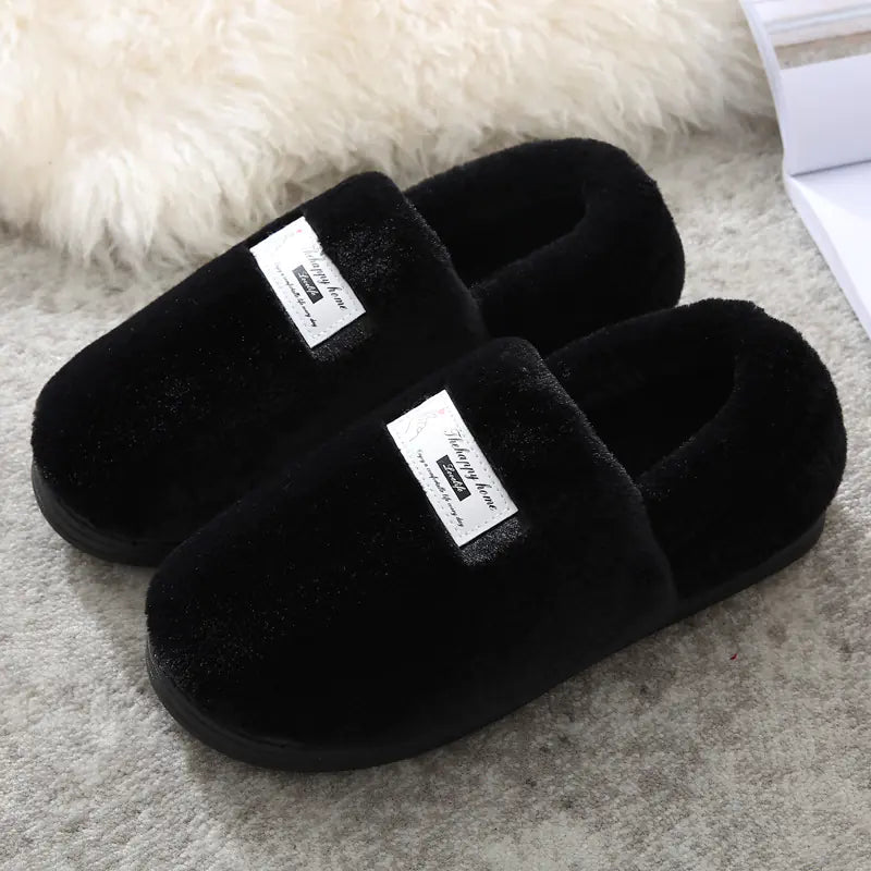 Cotton Slippers with Bag Heel