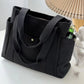 Canvas Tote Bag for Women - Large Capacity Shoulder Bag