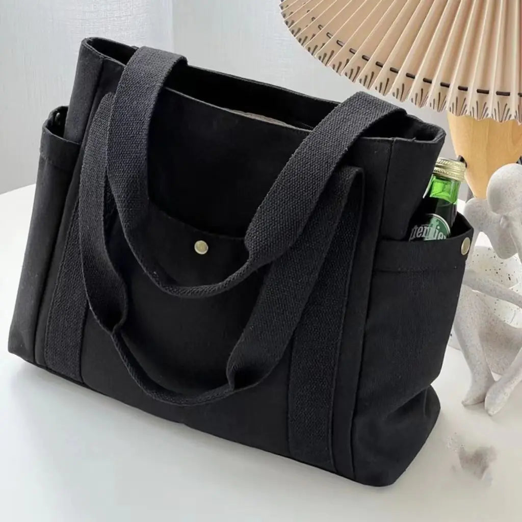 Canvas Tote Bag for Women - Large Capacity Shoulder Bag