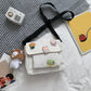 Cute Canvas Diagonal Shoulder Bag for Students