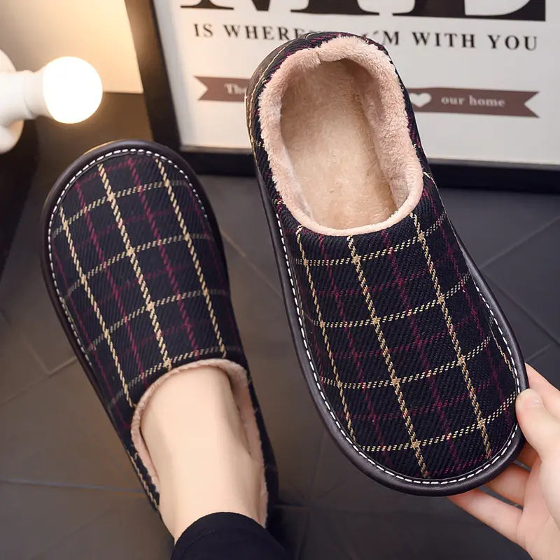 Cotton Slippers Bag with Platform Design