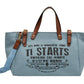 Large Capacity Canvas Tote Bag