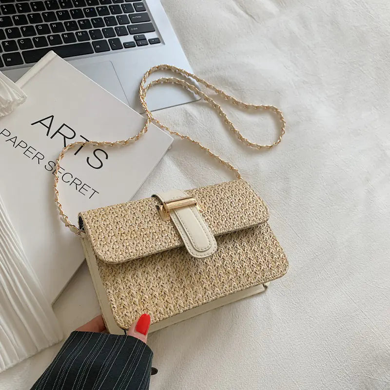 Stylish Simple Chain Shoulder Bag