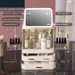Lighted Mirror Makeup Storage Box