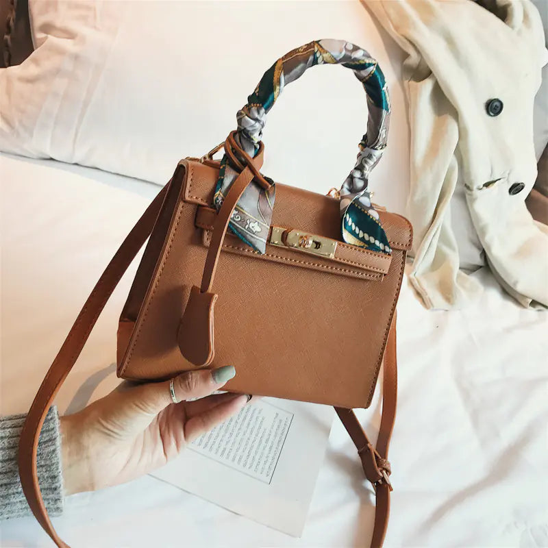 Frosted Small Handheld Square Bag