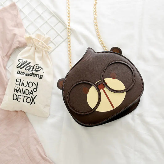 Cartoon Round Crossbody Bag