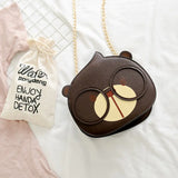 Cartoon Round Crossbody Bag