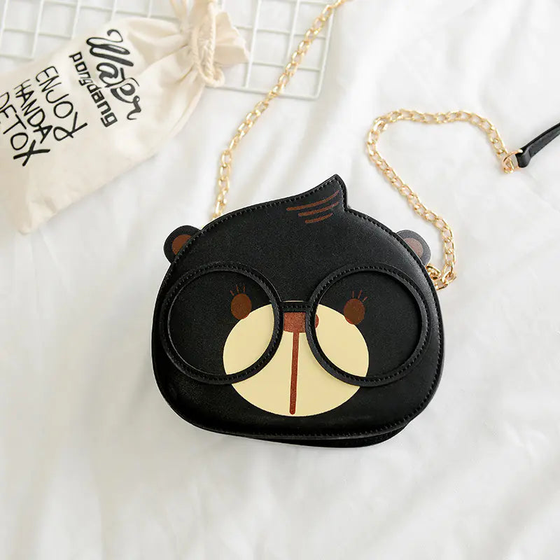 Cartoon Round Crossbody Bag