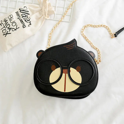 Cartoon Round Crossbody Bag