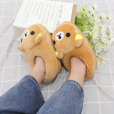 Couple's Thermal Cotton Indoor Slippers with Full Heel Wrap