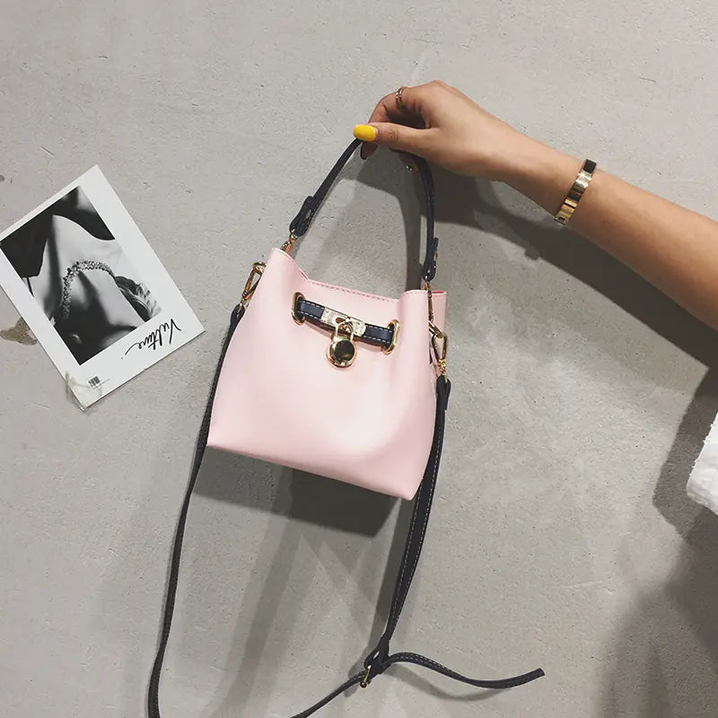 Portable Two-piece Messenger Bag and Picture Bag