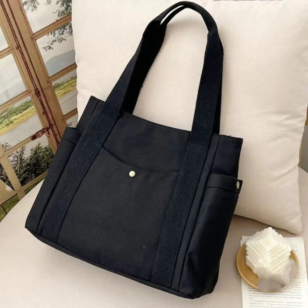 Canvas Tote Bag for Women - Large Capacity Shoulder Bag