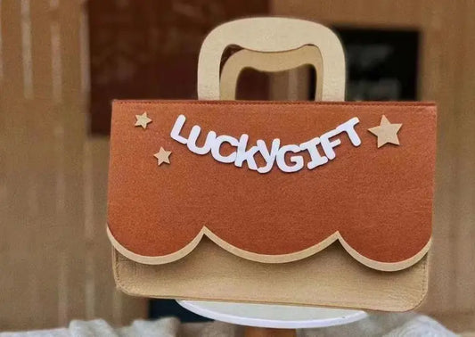 Cute Square Barrel Tote Bag