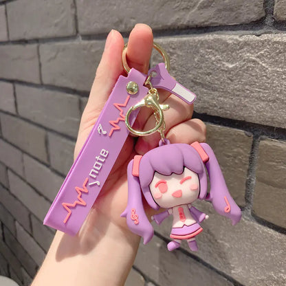 Cute Miku Hatsune Keychain Bag Pendant Accessories