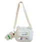 Student Lambskin Plush Shoulder Bag