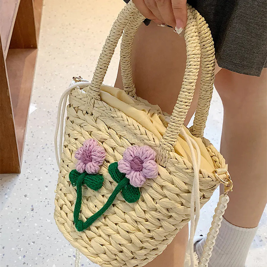 Senior Women's Pearl Crossbody Bag