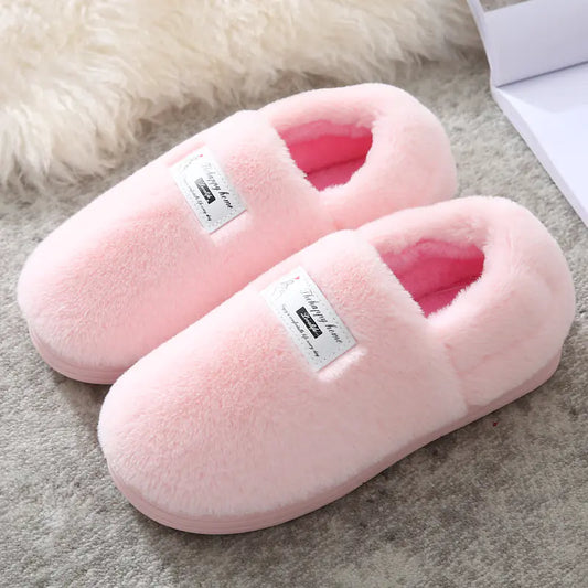 Cotton Slippers with Bag Heel