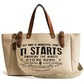 Large Capacity Canvas Tote Bag