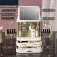 Lighted Mirror Makeup Storage Box