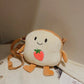 Cute Plush Messenger Bag with Fun Design
