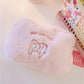 Cute Cloud Plush Cosmetic Bag